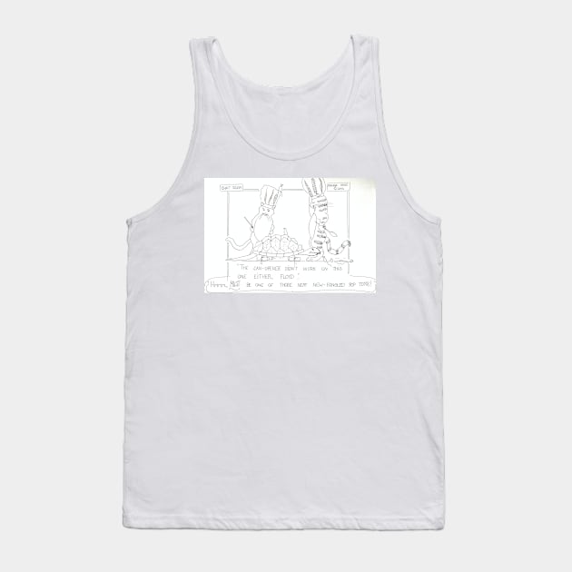 PopTop Tank Top by Purrsanthema